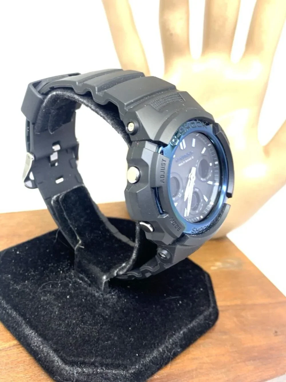 Casio G-Shock Men's Watch AWGM100 Quartz Black Resin Analog Digital 43mm 5230